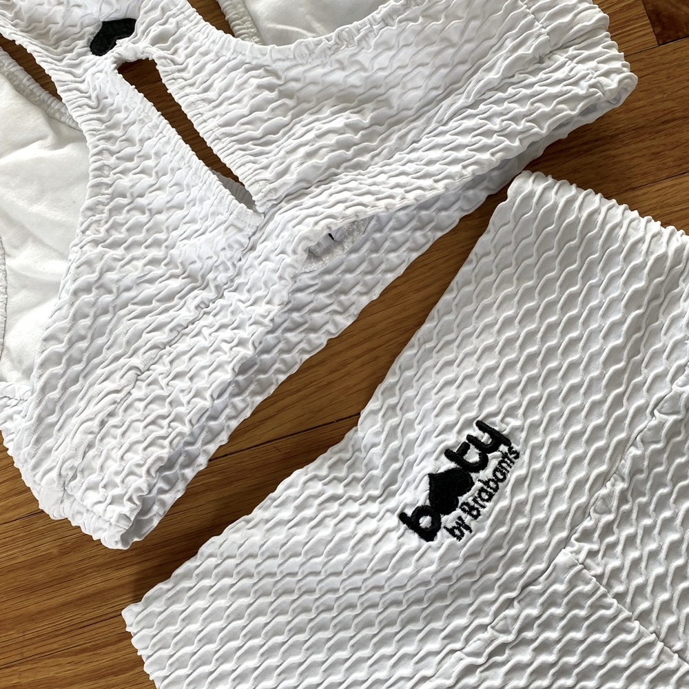 Bbb White Croco set